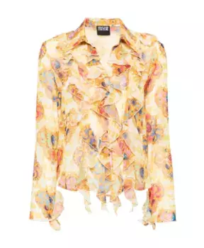 Блузка Versace Jeans Couture, мультиколор