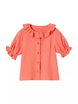 Блузка vertbaudet, красный