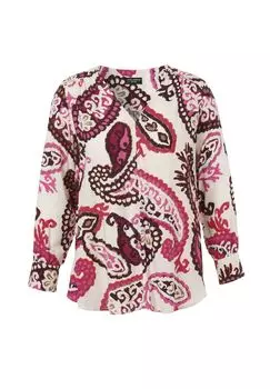 Блузка Via Appia -Due-, цвет Creme Multicolor