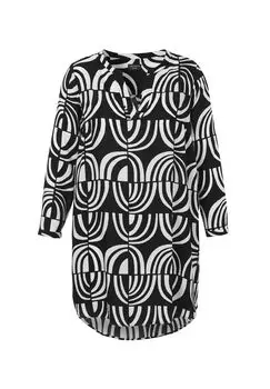 Блузка Via Appia -Due-, цвет Schwarz Ecru