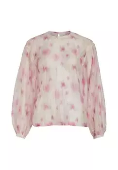 Блузка Viabina VILA, светло-розовый