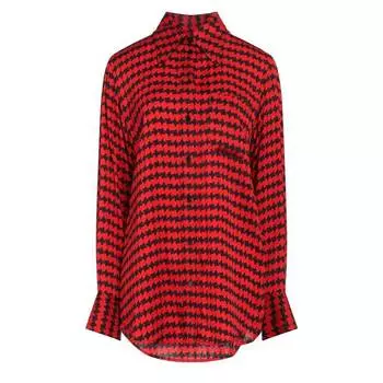 Блузка Victoria Beckham, красный/черный