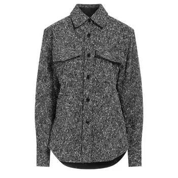 Блузка Victoria Beckham, темно-серый