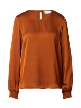 Блузка VILA BELA, карамель