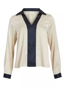 Блузка VILA BROCKY, слоновая кость