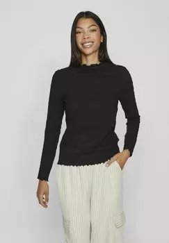 Блузка VILA, цвет black beauty