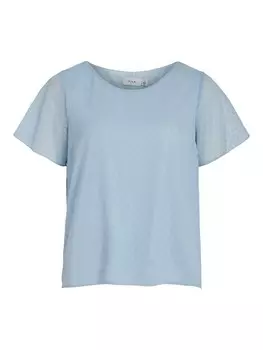 Блузка VILA Dobby, светло-синий