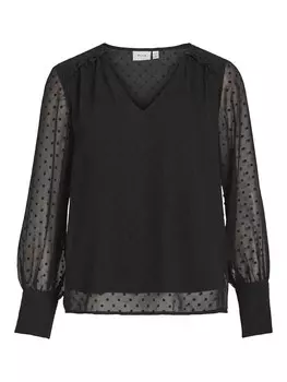 Блузка Vila Edee, черный