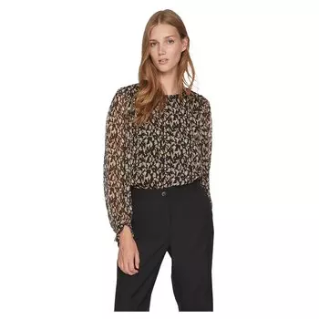 Блузка Vila Falia, коричневый