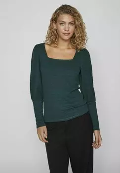 Блузка VILA KARREEAUSSCHNITT, цвет ponderosa pine