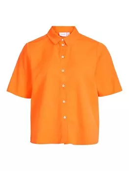 Блузка VILA Katan, цвет Mandarine