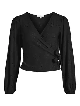 Блузка VILA Kawa, черный