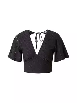 Блузка Vila KAWA, черный