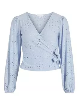 Блузка VILA Kawa, светло-синий