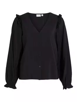Блузка VILA Killy, черный