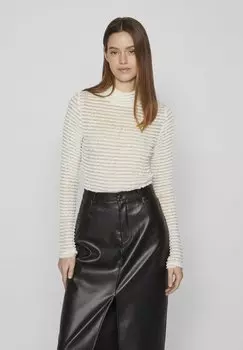 Блузка VILA LANGARM TEXTURIERTES, цвет cloud dancer