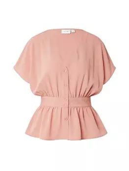 Блузка VILA MATHILDE, темно-розовый