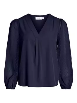 Блузка VILA NICO, военно-морской