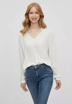Блузка VILA с кружевами, белый