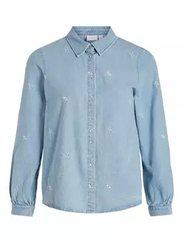 Блузка Vila, светло-синий