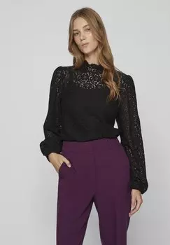 Блузка VILA VICACY TOP, черный