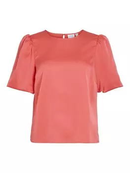 Блузка VILA VIELLETTE, оранжевый