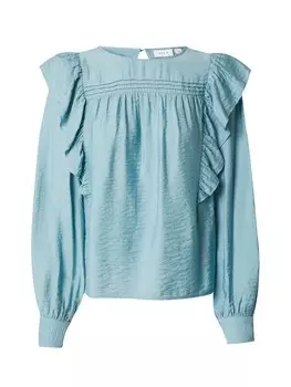 Блузка VILA VIFREJ, небесно-синий