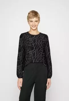 Блузка VILA ВИМИСТ, черный