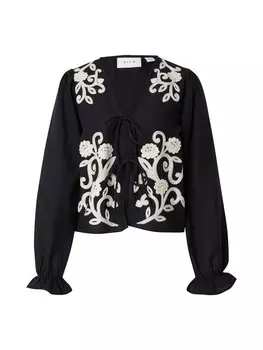 Блузка VILA VIPOLENE, черный