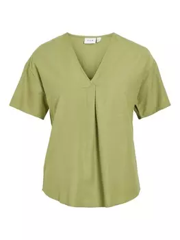 Блузка Vila, зеленый