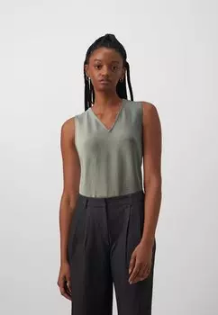 Блузка VMALVA VNECK Vero Moda, цвет vetiver