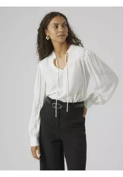 Блузка VMBUMPY Vero Moda, цвет snow white