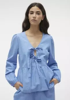 Блузка Vmgili Tie Vero Moda, прованс aopzenia