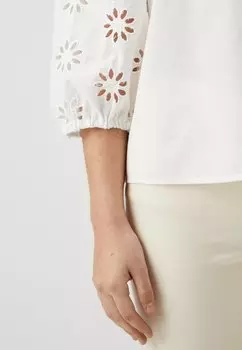 Блузка Vmkate 3/4 Vero Moda, белоснежная