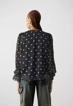 Блузка Vmsmilla Detail Vero Moda, черный