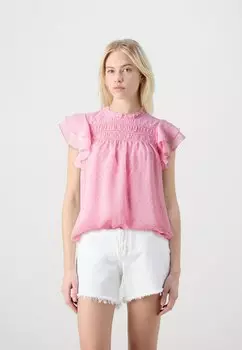 Блузка Vmsun Dobby Vero Moda, фуксия