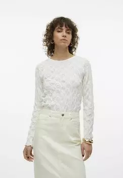Блузка VMUMA Vero Moda, цвет snow white