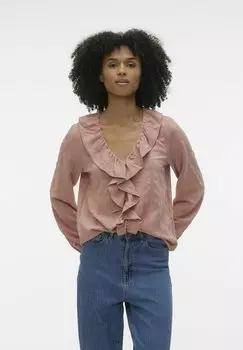 Блузка VMVIDA LS EXC Vero Moda, цвет ash rose