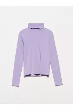 Блузка Водолазка-сиреневый Dilvin, фиолетовый