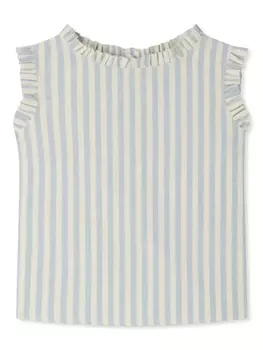 Блузка в полоску Bonpoint, синий