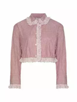 Блузка в полоску Chaminai Tresse, полосатый