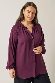 Блузка в стиле бохо Evans, фиолетовый