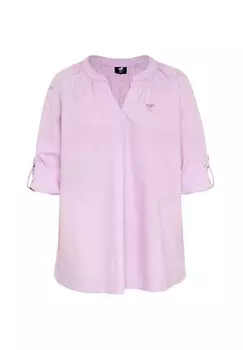 Блузка в стиле туники POLO SYLT, цвет 15-3412 Orchid Bouqu