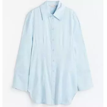 Блузка Waist Tapered, голубой