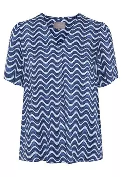 Блузка Walu Ss Culture, синий