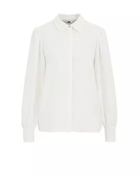 Блузка WE Fashion, белый