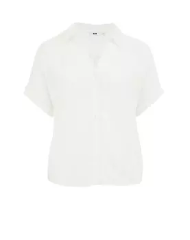 Блузка WE Fashion, белый
