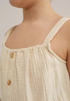 Блузка WE Fashion, бежевый