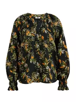 Блузка WE Fashion, черный