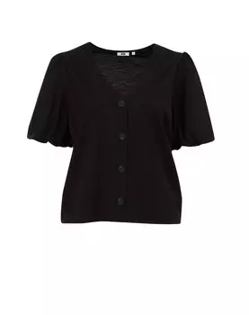 Блузка WE Fashion, черный